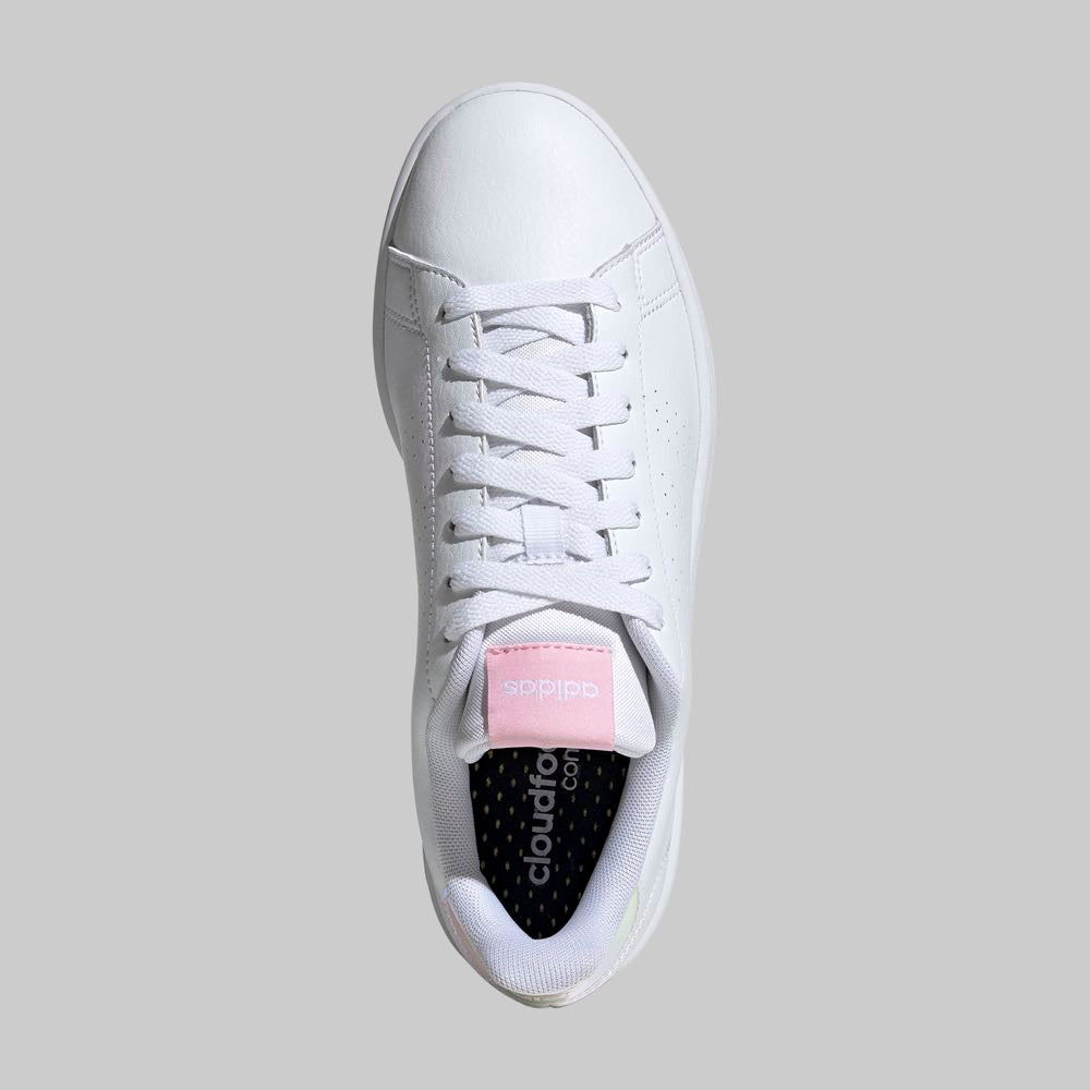 Tenis Adidas Advantage Base Court Blanco Mujer