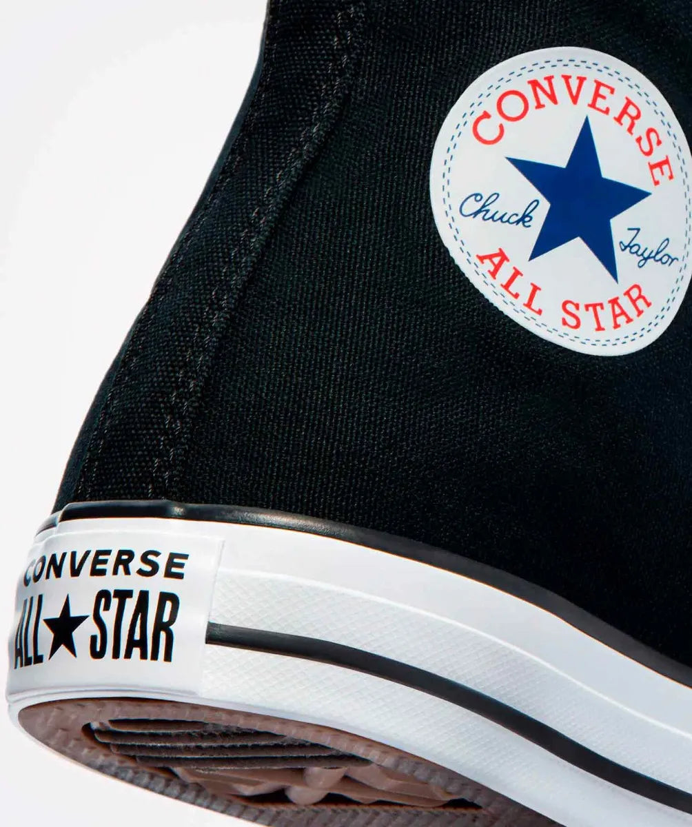 TENIS CONVERSE BOTA LONA NEGRO/BLANCO